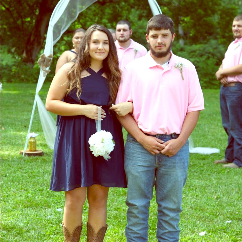 David’s bridal bridesmaid dress or casual dress